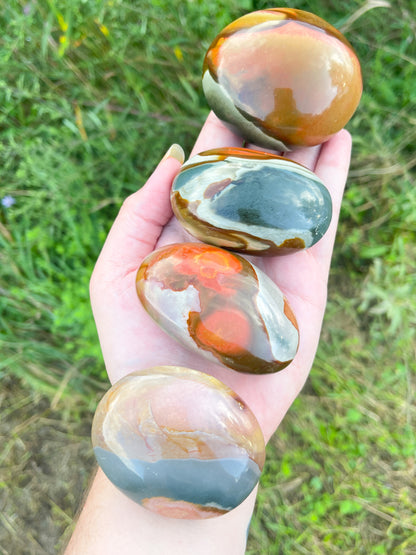 Polychrome Jasper Palmstone