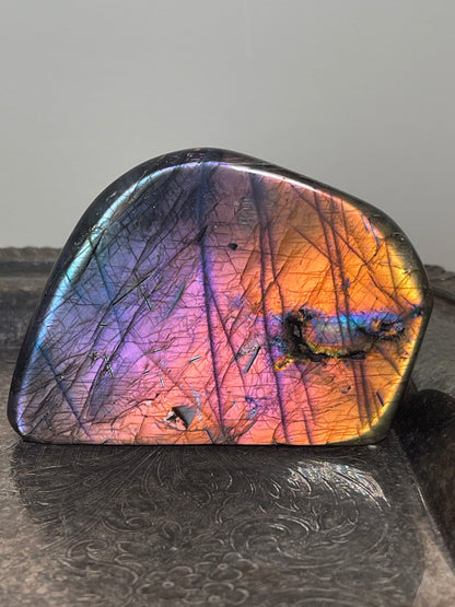 Rainbow Flash Labradorite Freeform